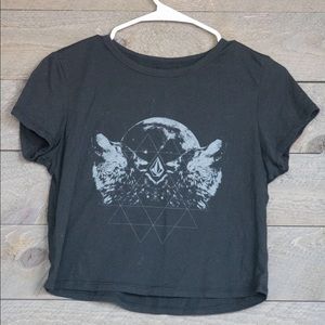 Volcom cropped tee